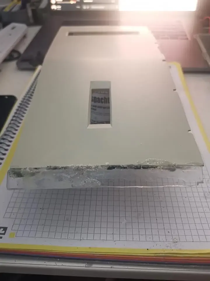 Building the curved sides