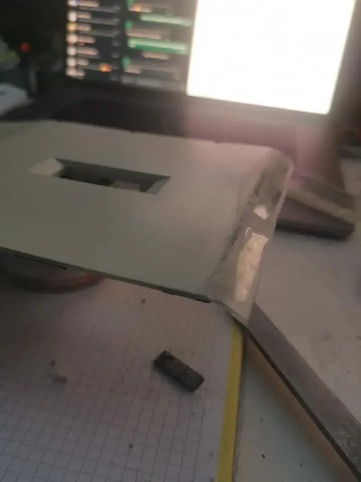 Building the curved sides