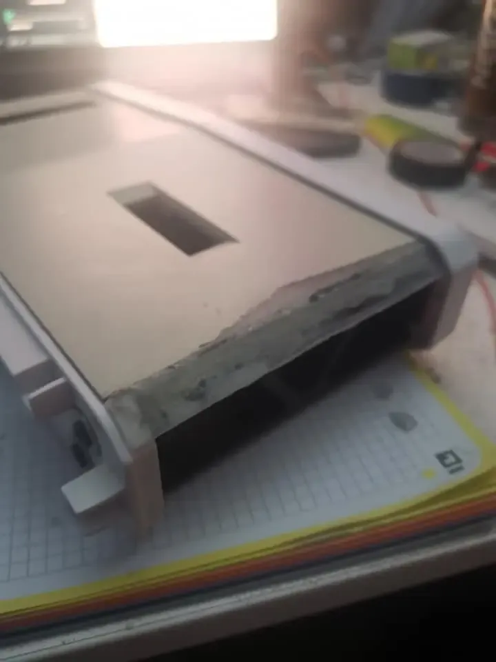 Building the curved sides
