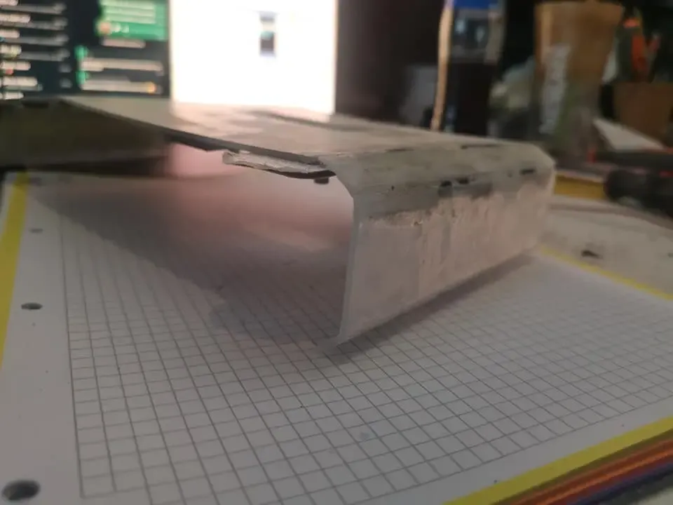 Building the curved sides