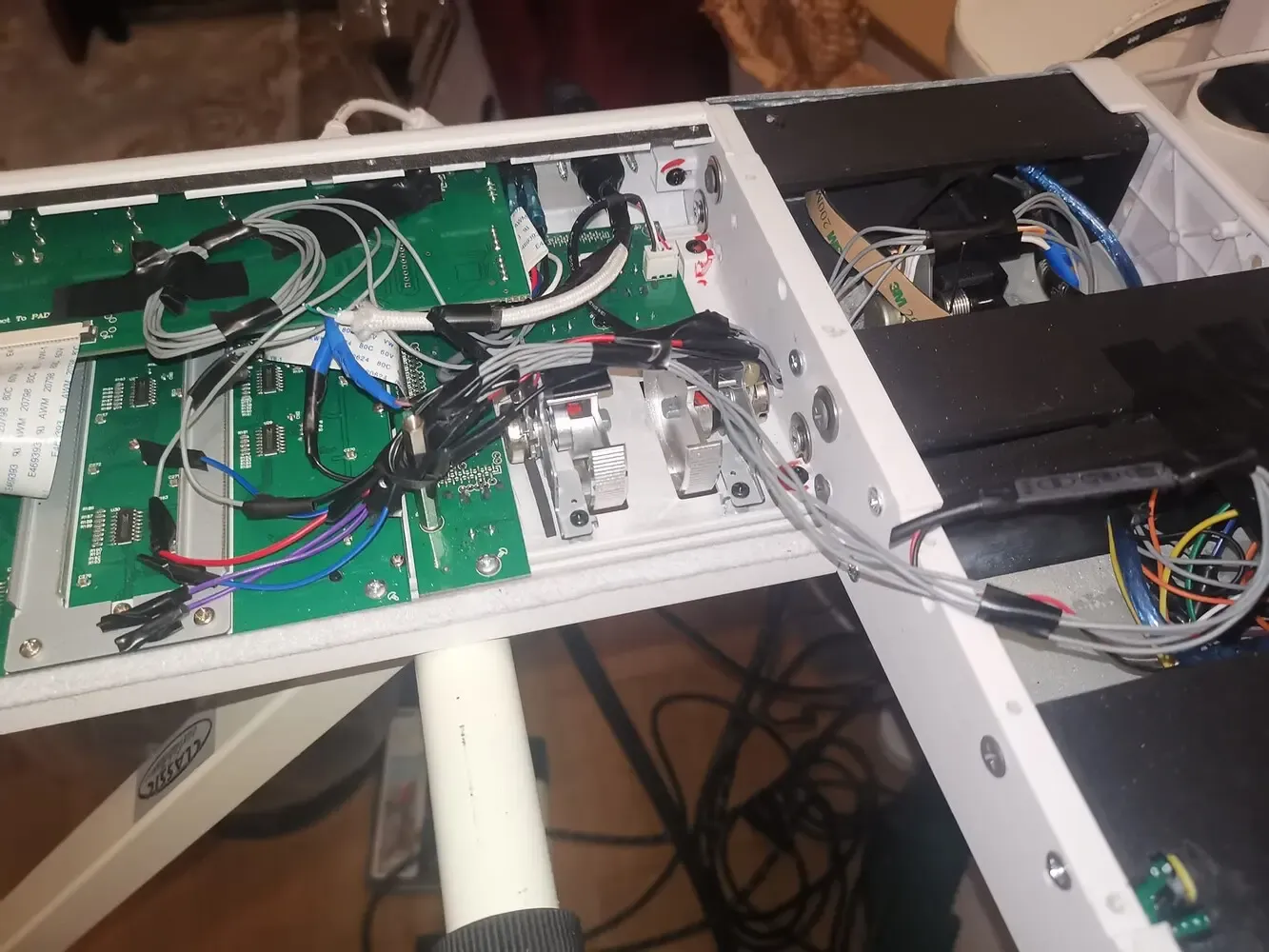 Assembly of the sensors
