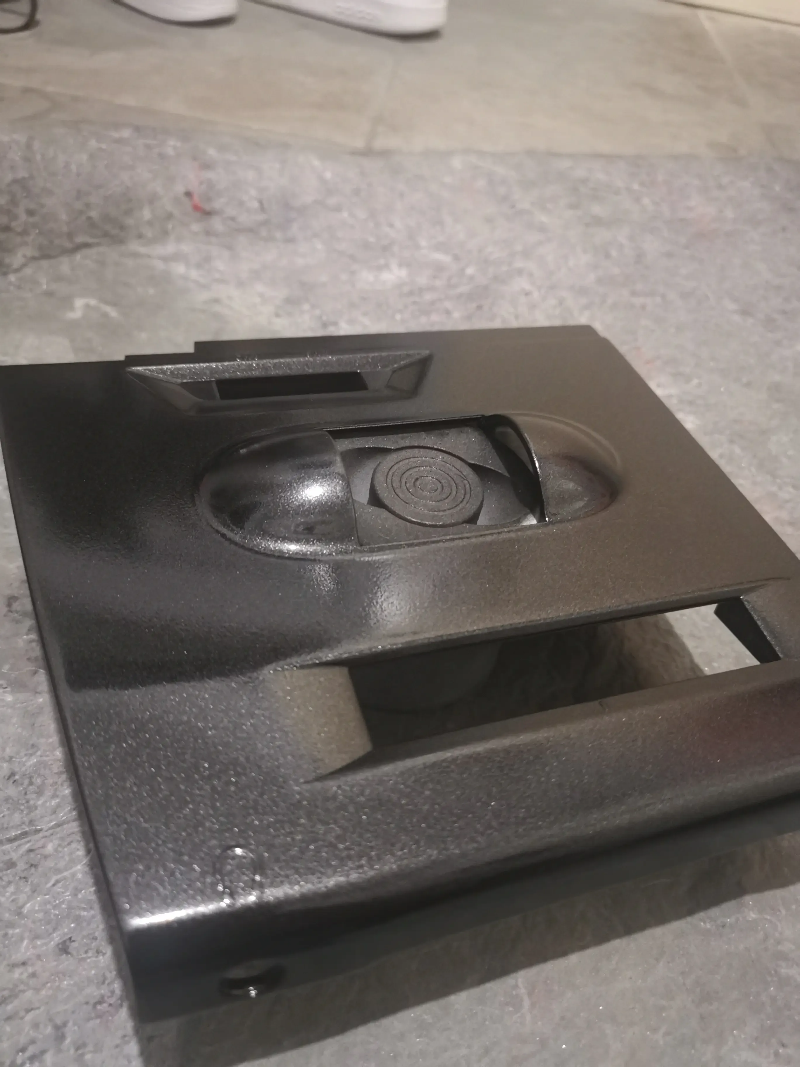 Trinity parts painted in black metallic