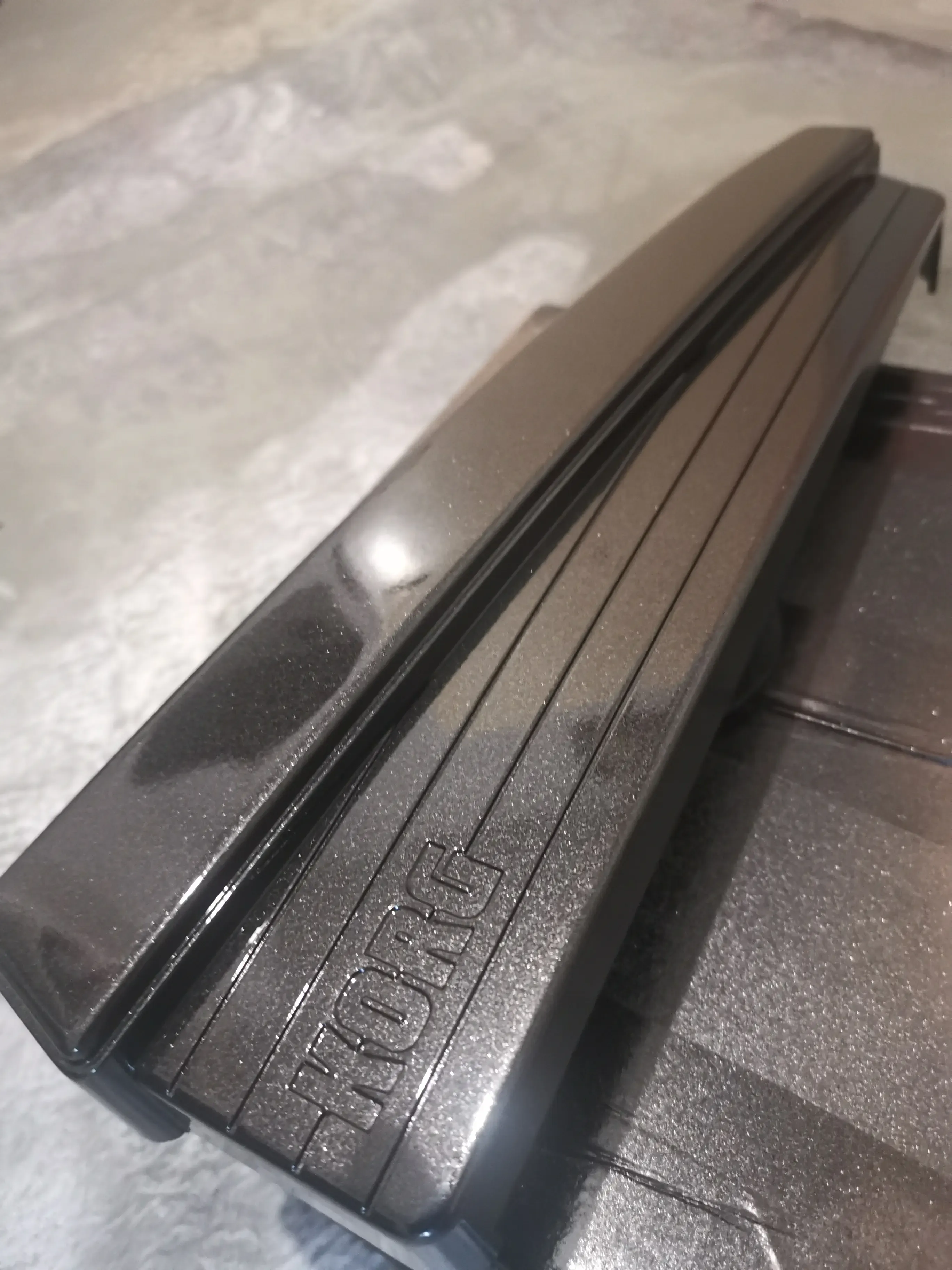 Trinity parts painted in black metallic