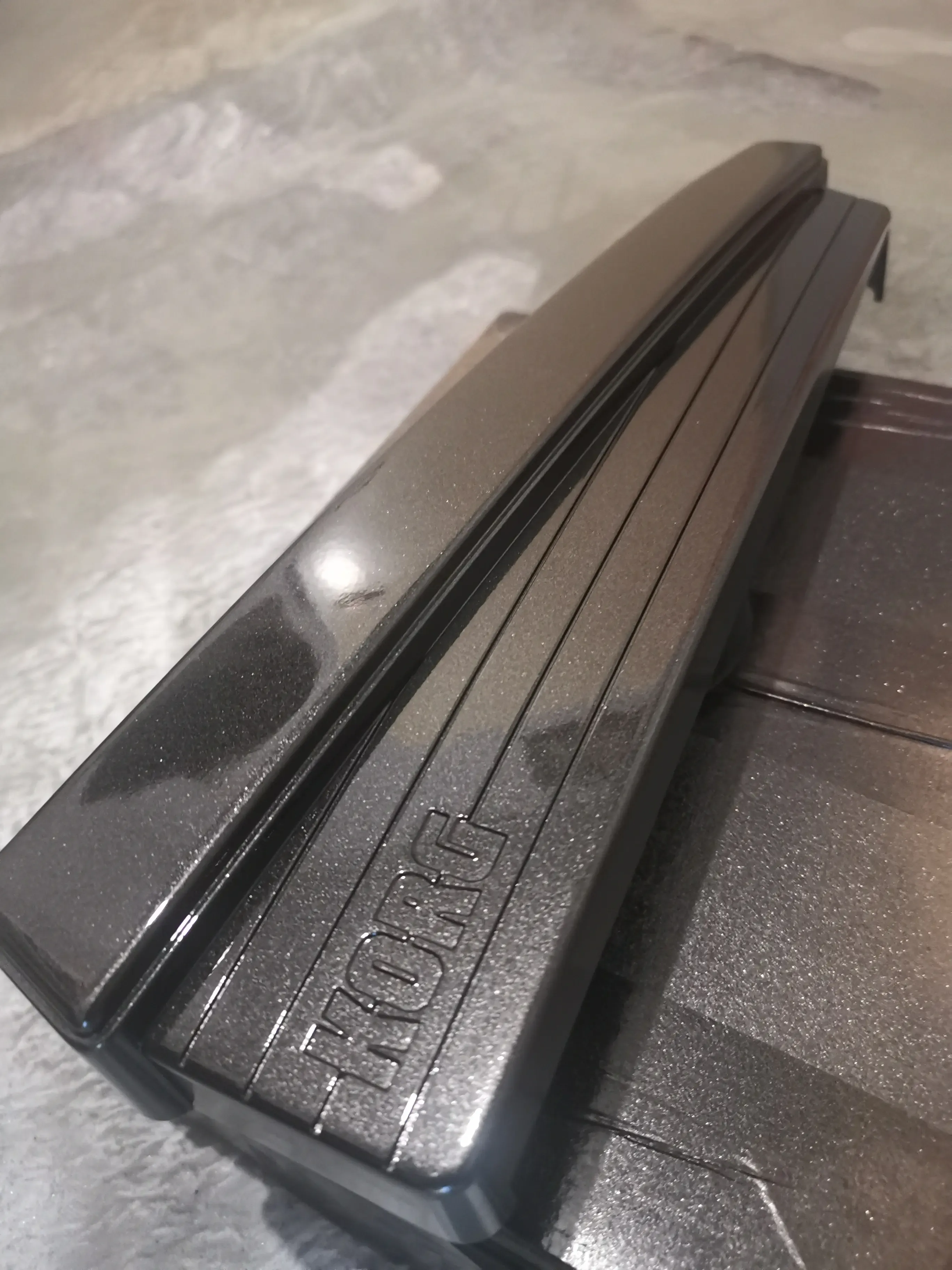 Trinity parts painted in black metallic