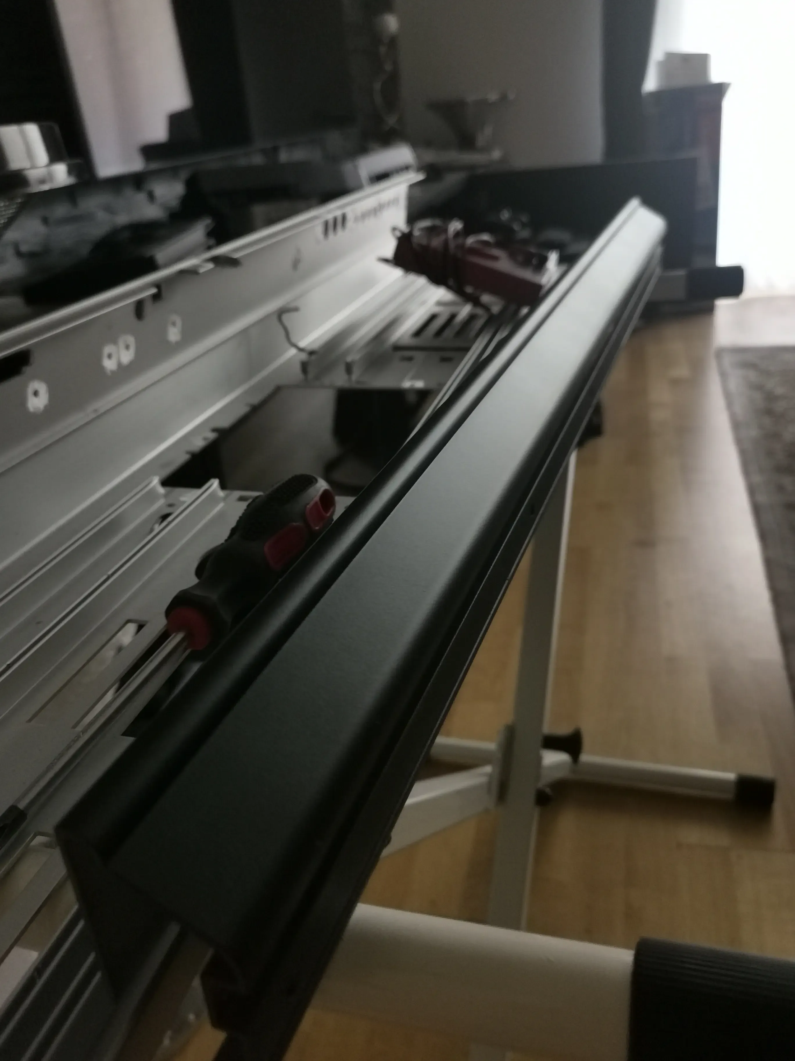 Trinity parts ready for assembly