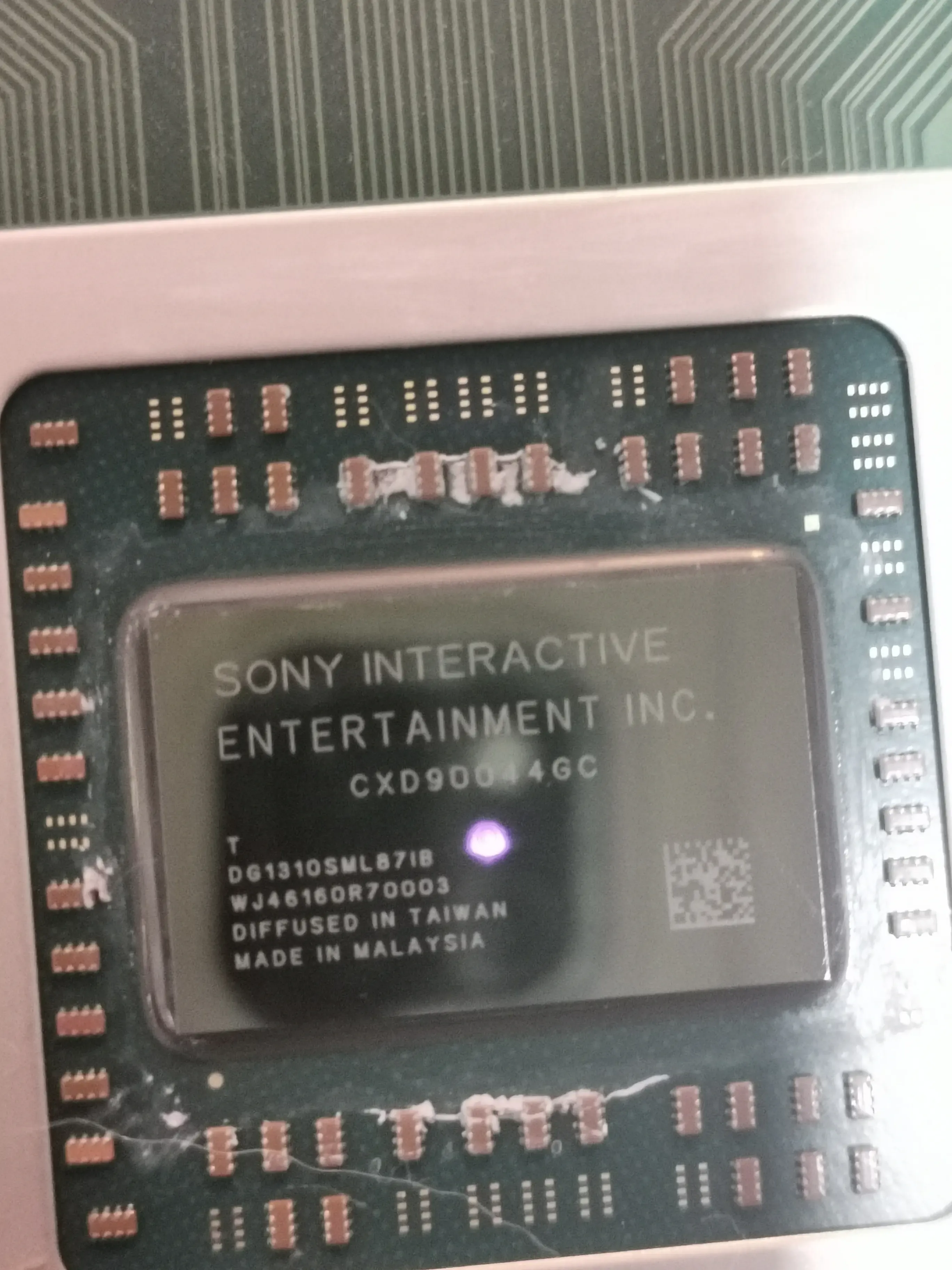 Cleaned APU with fresh thermal paste