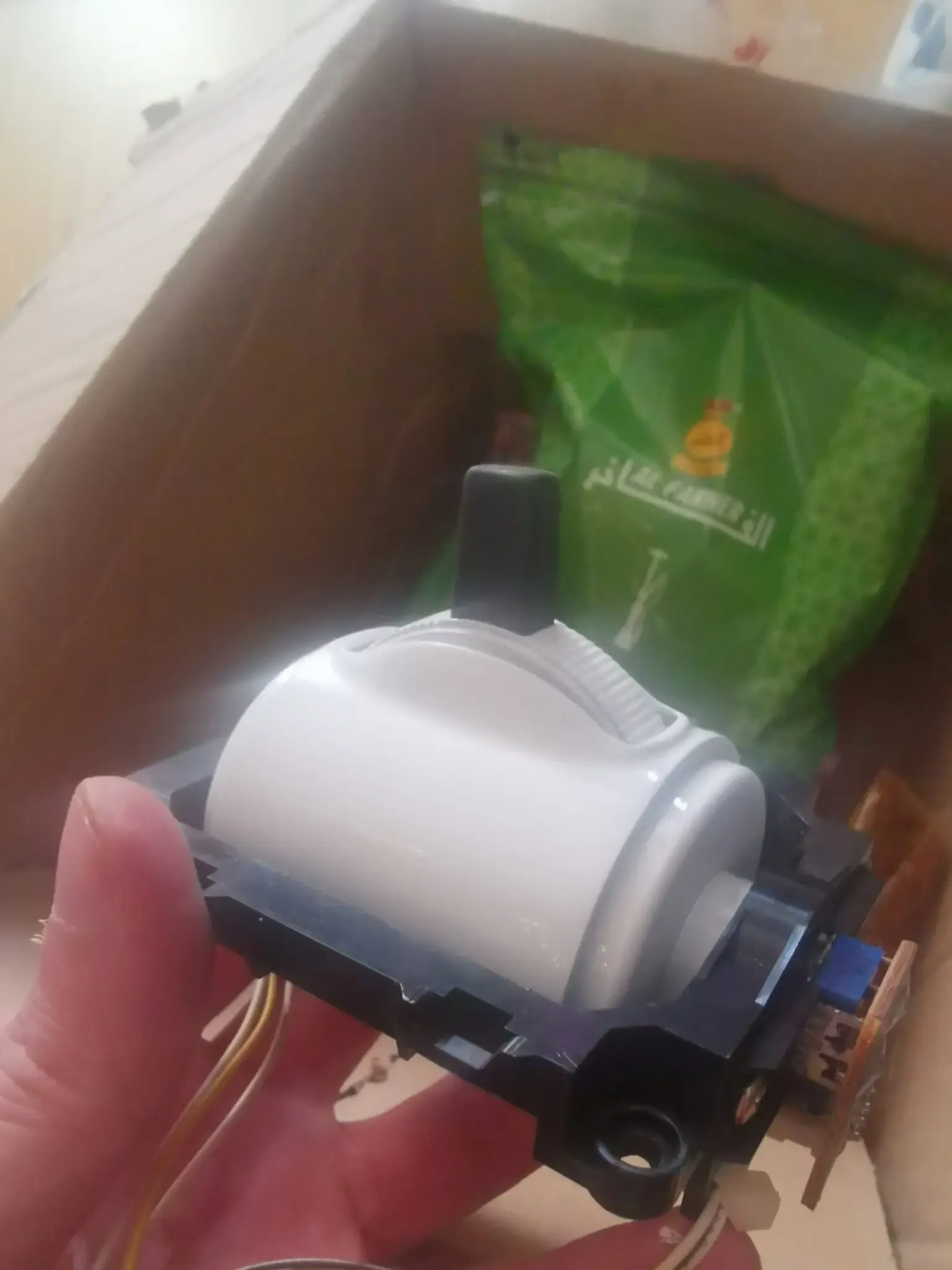 Joystick module, knobs and small boards